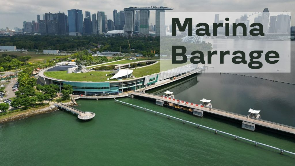 Marina Barrage Location